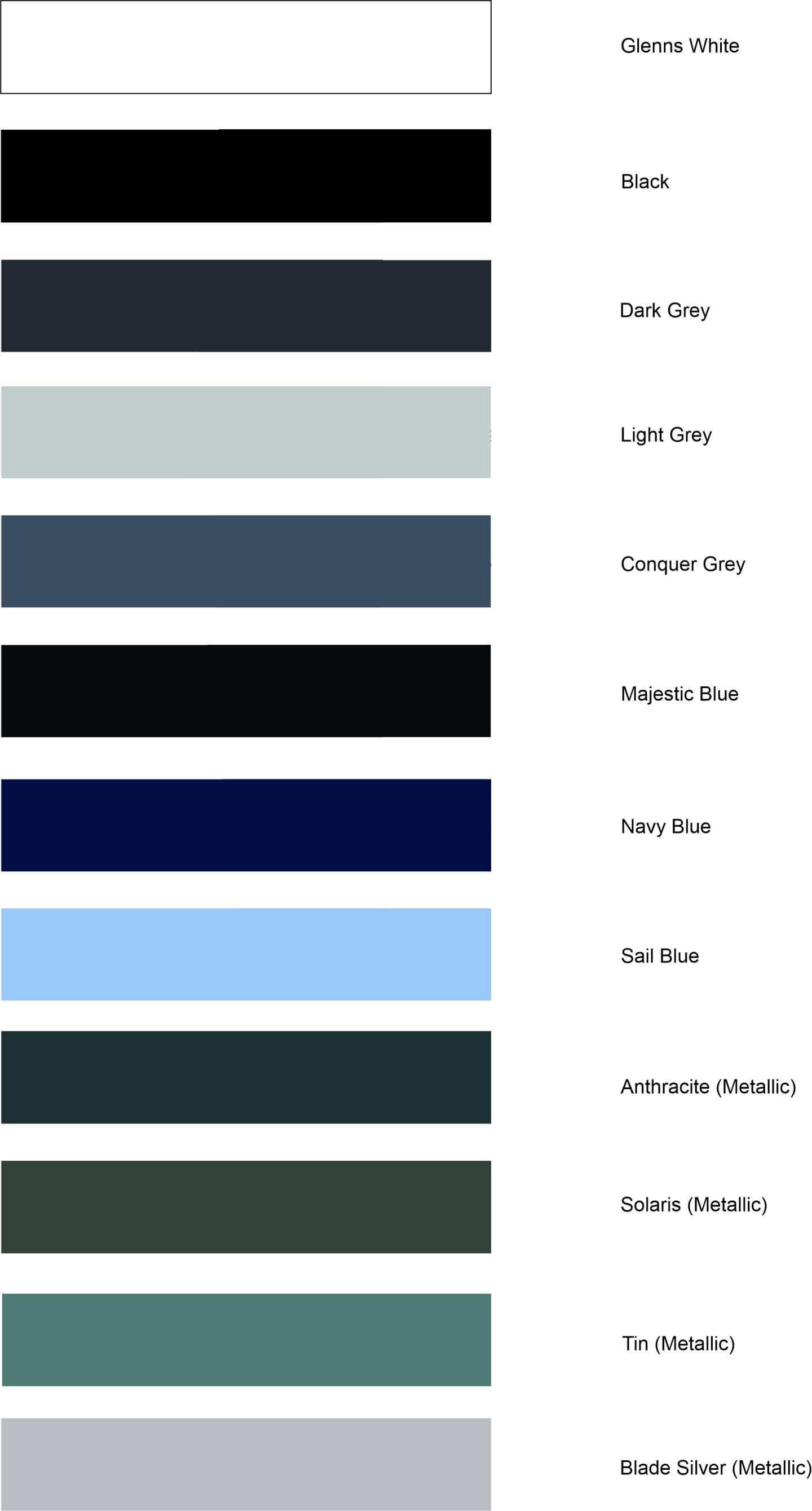 Extreme Boats colour range