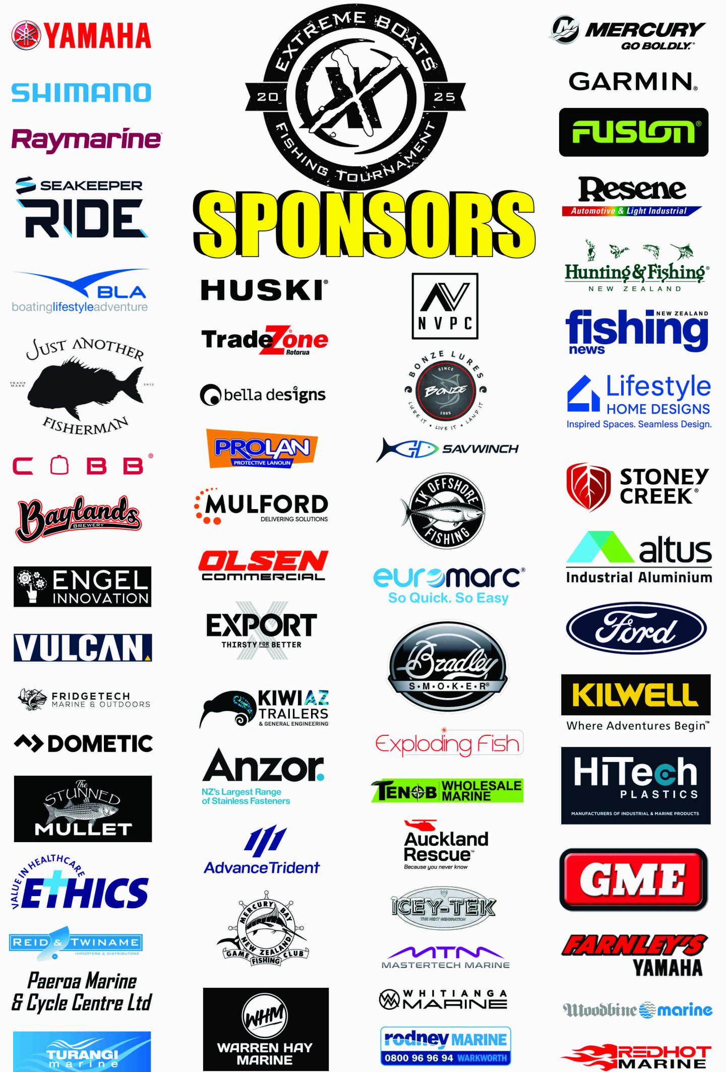 Extreme Boats sponsors banner